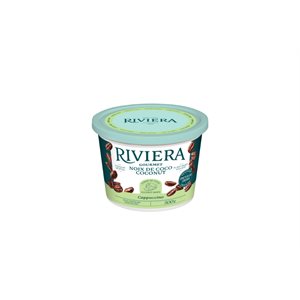 Riviera Coconut Plant-Based Yogourt Gourmet Salted Cappuccino 500g