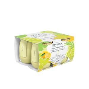 Riviera Delice Vegetal au Lait de Coco Citron 4X120G