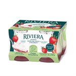 RIVIERA VEGAN DELIGHT FRUITS ON THE BOTTOM STRAWBERRY 4X110G