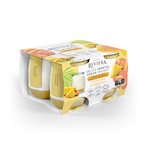 RIVIERA DELICE VEGETAL FRUITS AU FOND ANANAS PASSION 4x110g