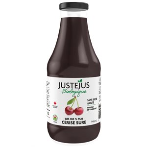 Just Juice Organic Sour Cherry Juice 946ml