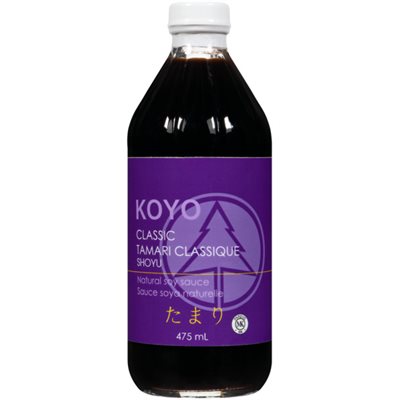 KOYO Sauce Soya Naturelle Tamari Classique Shoyu 475 ml