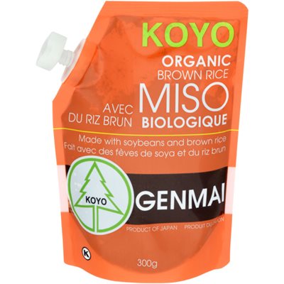 KOYO Organic Brown Rice Miso Genmai 300 g