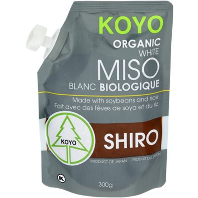 KOYO Organic White Miso Shiro 300 g 