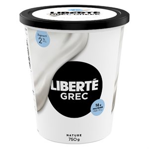 Libérte YAOURT GREC 2% NATURE 750G