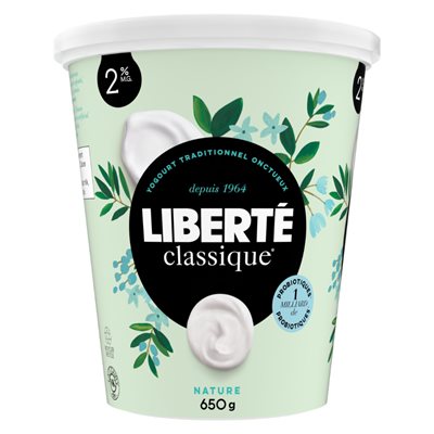 Liberte YOGURT Classic 2% 650G