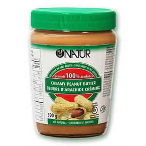 Natur Creamy Peanut Butter 500g