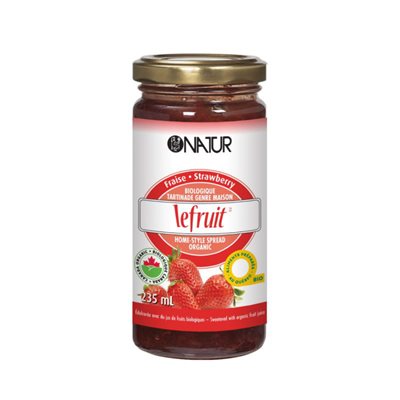 Natur Tartinade Le Fruit Bio aux fraises