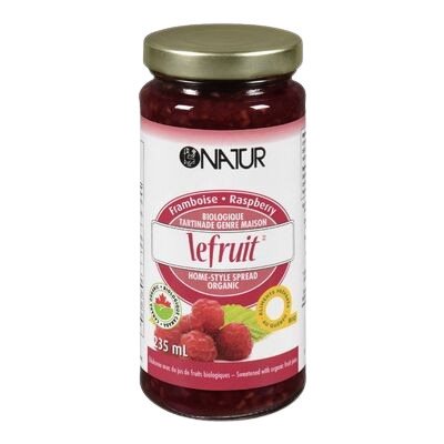 Natur Tartinade Le Fruit Bio aux framboises