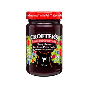 Crofter's Tartinade suprême de Récolte de Petit Fruits bio 383 ml