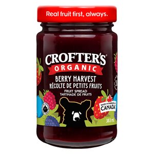Crofter's Tartinade suprême de Récolte de Petit Fruits bio 383 ml