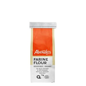 Abenakis Organic Whole Wheat Pastry Flour 1kg