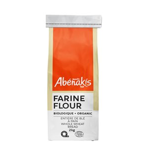 Abenakis Organic Whole Durum Wheat Bread Flour 2kg