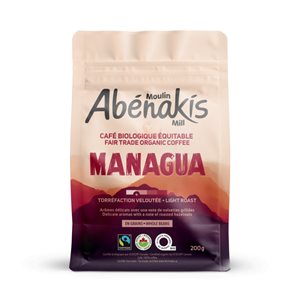 Abenakis Café En Grains Managua Bio & Équitable 200g
