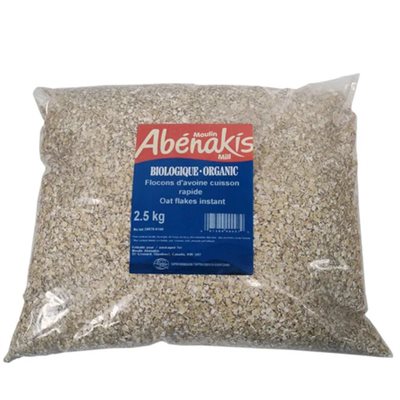 Abenakis Flocon Avoine Cuisson Rapide Bio 2.5Kg