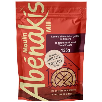 Abenakis Toasted Nutritional Yeast Flakes 125g