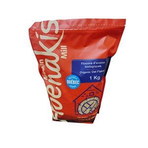 Abénakis Organic Regular Oat Flakes 1Kg