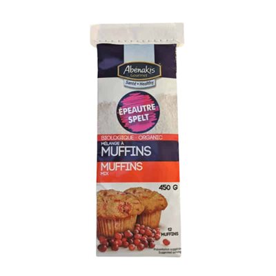 Abenakis Melange Muffin Epeautre Bio Abenakis Melange Muffin Epeautre Bio