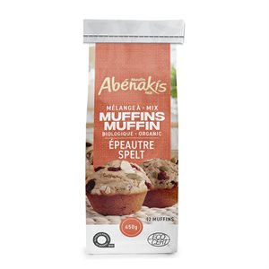 Abenakis Organic Spelt Muffin Mix 450g