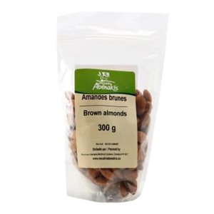 Abenakis Brown Almonds 300g