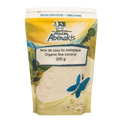 Abenakis Organic Fine Coconut 200g