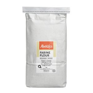 Abenakis Organic Unbleached All Purpose Flour 5kg