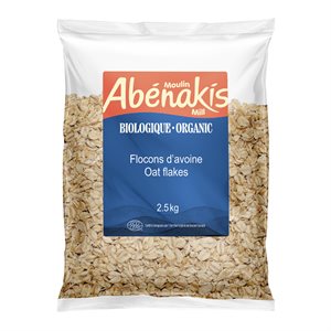 Abénakis Flocons D'Avoine Bio 2.5kg