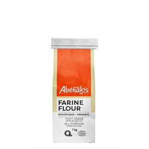 Abenakis Organic All Purpose Unbleached Flour 1kg