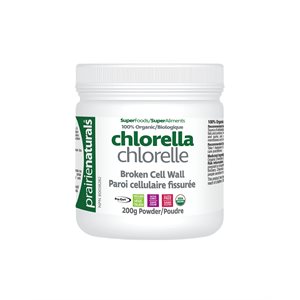 Prairie Naturals Organic Chlorella - Powder 400 g