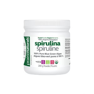 Prairie Naturals Organic Spirulina - Powder 200g