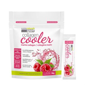 Prairie Naturals Sports Collagen Cooler Giboulée De Framboises-Sac