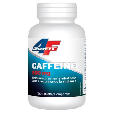 4everfit Caffeine Tablets 100UN