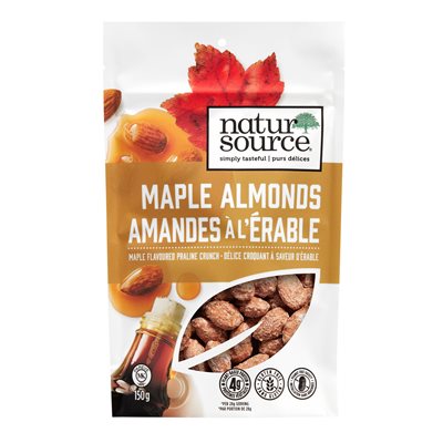 MAPLE PRALINE ALMONDS 150G 150g