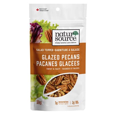Natursource Garniture À Salade Pacanes Glacées Sucrées Salées 70G
