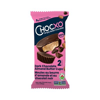 Chocxo Moules Beurre D'Amande Chocolat Noir Bio