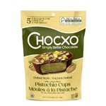 ChocXO Moules chocolat au lait à la pistache façon Dubaï biologique 98g