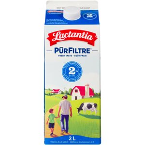 Lactantia PurFiltre Partly Skimmed Milk 2% M.F. 2 L 