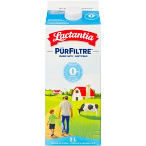 Lactantia PurFiltre Skim Milk 0% M.F. 2 L 