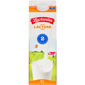 Lactantia Lactose Free Partly Skimmed Milk 2% M.F. 1 L 