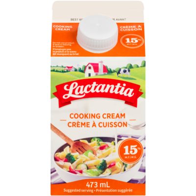 Lactantia Cooking Cream 15% M.F. 473 ml 473 ml