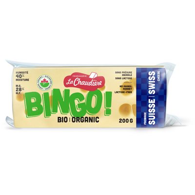 Fromagerie La Chaudiere Bingo Fromage Suisse Bio 