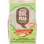 Que Pasa Croustilles Minces Zeste De Lime Bio 300g