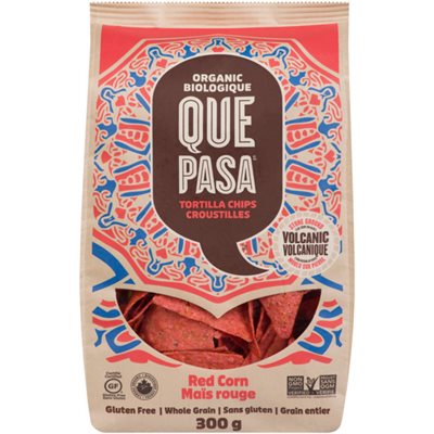 Que Pasa Red Corn Tortilla Chips 300g