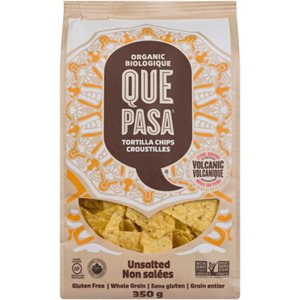 Que Pasa Croustilles De Mais Non Salees Bio 350g