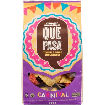 Que Pasa Carnival Tortilla Chips 300g