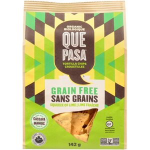 Que Pasa Croustilles De Manioc Sans Grains Lime Bio 142g