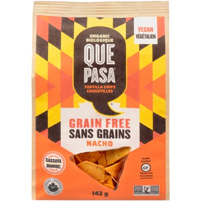 Que Pasa Croustilles De Manioc Sans Grains Nacho Bio 142g Que Pasa Croustilles De Manioc Sans Grains Nacho Bio 142g