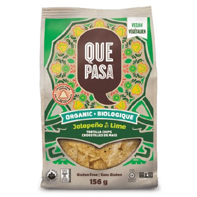 Que Pasa Jalapeno & Lime Tortilla Chips 156g