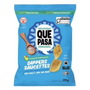 Que Pasa Croustilles De Maïs Saucettes Sel De Mer Biologique 170G