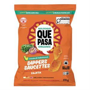 Que Pasa Organic Sea Salt Dippers Tortilla Chips 170G